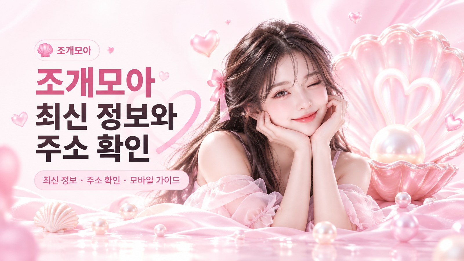 조개모아 최신 정보 확인 안내